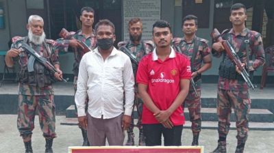 ভারতে প্রবেশের চেষ্টাকালে নারী-শিশুসহ আটক ৪৪