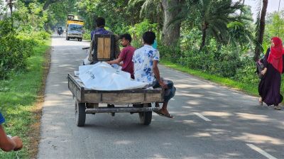 ঝিনাইদহে ট্রাকচাপায় মোটরসাইকেল আরোহী নিহত