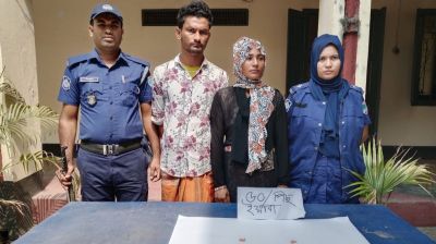 ঝিনাইদহে ‘ইয়াবা দম্পতি’ আটক