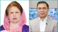 খালেদা জিয়াকে প্রাণঢালা অভ্যর্থনা, সকলের প্রতি কৃতজ্ঞ তারেক রহমান
