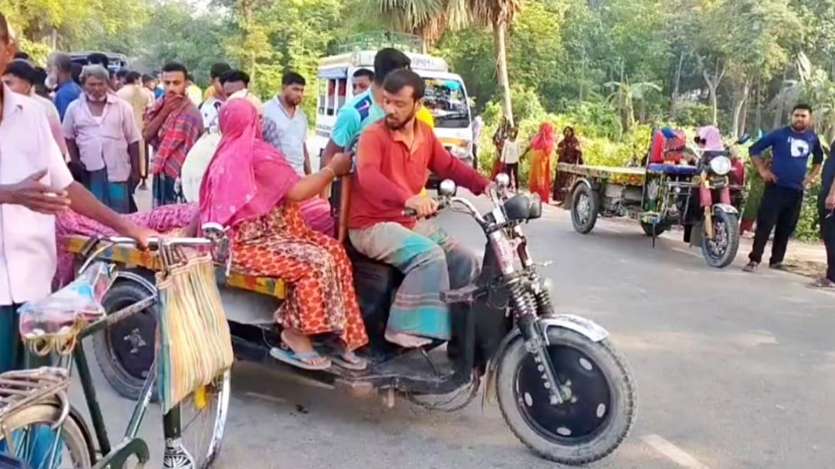 চুয়াডাঙ্গায় মোটরসাইকেলের ধাক্কায় নারী নিহত