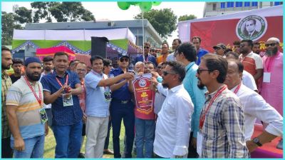 ঠাকুরগাঁওয়ে মির্জা রুহুল আমিন স্মৃতি ক্রিকেট টুর্নামেন্টের উদ্বোধন