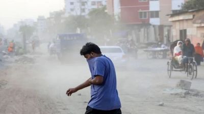 ছুটির দিনেও ‘অস্বাস্থ্যকর’ রাজধানীর বাতাস