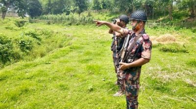 মৌলভীবাজারে ৩ সীমান্তে সতর্ক অবস্থানে বিজিবি