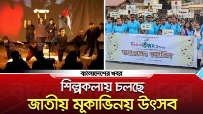 বাংলাদেশ শিল্পকলা একাডেমিতে চলছে জাতীয় মূকাভিনয় উৎসব