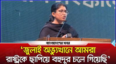 ‘জুলাই অভ্যুত্থানে আমরা রাষ্ট্রকে ছাপিয়ে বহুদূর চলে গিয়েছি’