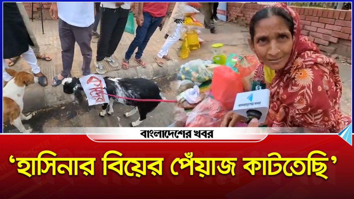 ‘হাসিনার বিয়ের পেঁয়াজ কাটতাছি’