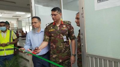 মহাখালীর কোভিড হাসপাতালে হিটস্ট্রোক সেন্টার উদ্বোধন