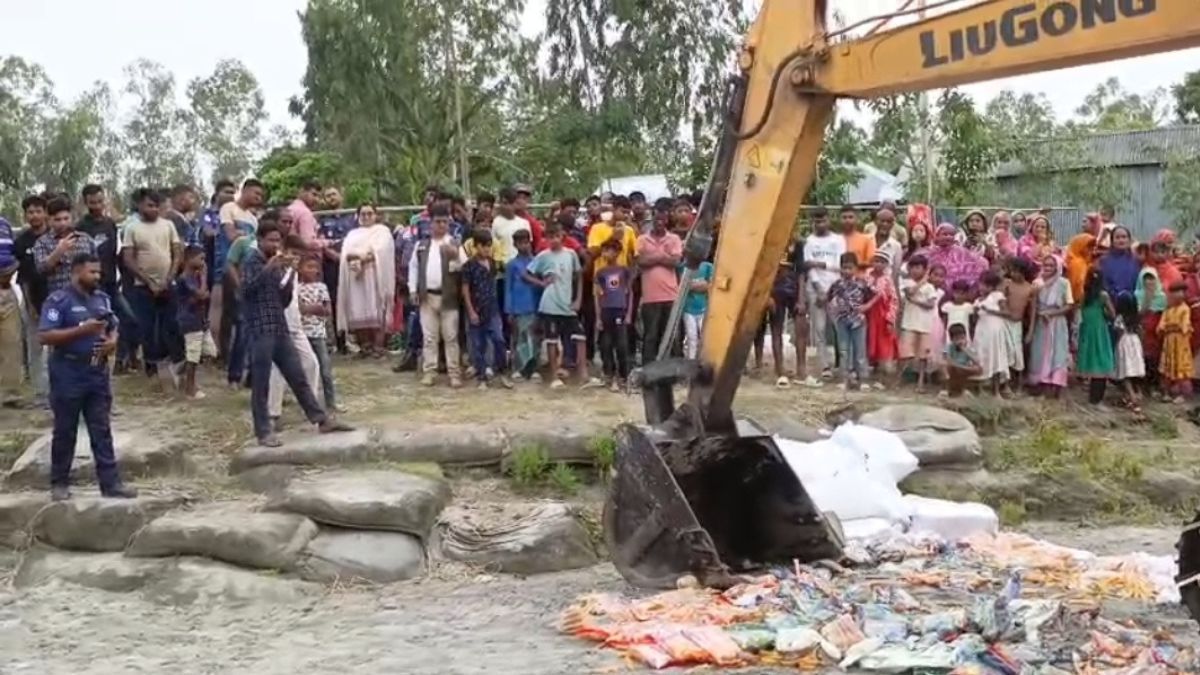 কুড়িগ্রামে অনুমোদনহীন আইসক্রিম ফ্যাক্টরিতে অভিযান