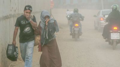 ঢাকার বাতাস আজ ‘অস্বাস্থ্যকর’