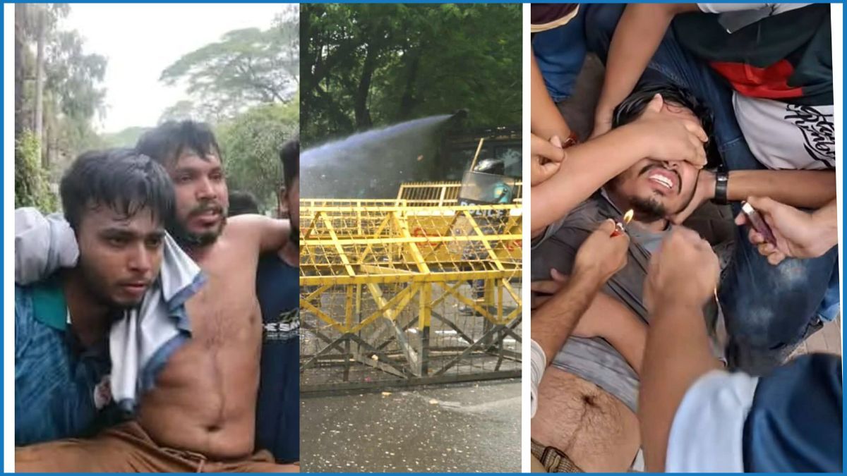 পুলিশি হামলা থেকে রক্ষা পায়নি জুলাই বিপ্লবে আহত শিক্ষার্থী