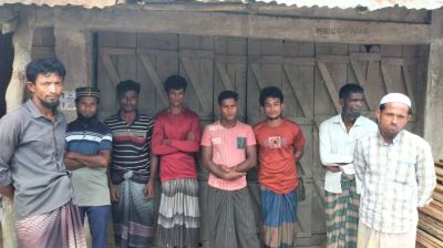 বান্দরবানে ৮ রোহিঙ্গা আটক