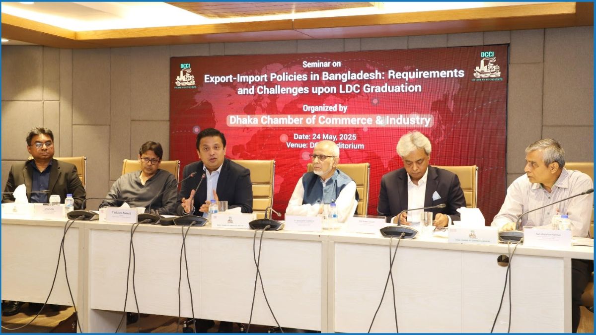 রপ্তানিতে স্থবিরতা, নীতিমালার পুনর্বিবেচনা চায় ডিসিসিআই