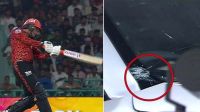 ছক্কা মেরে গাড়ির কাচ ভাঙলেন অভিষেক, জরিমানা ৫ লাখ!