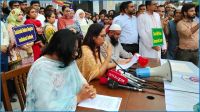 কর্মবিরতি চালিয়ে যাওয়ার ঘোষণা এনবিআর কর্মকর্তাদের