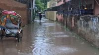 চাঁদপুরে বছরের সর্বোচ্চ বৃষ্টিপাত, স্থবির জনজীবন