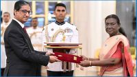 ভারতের রাষ্ট্রপতির কাছে বাংলাদেশ হাইকমিশনারের পরিচয়পত্র পেশ
