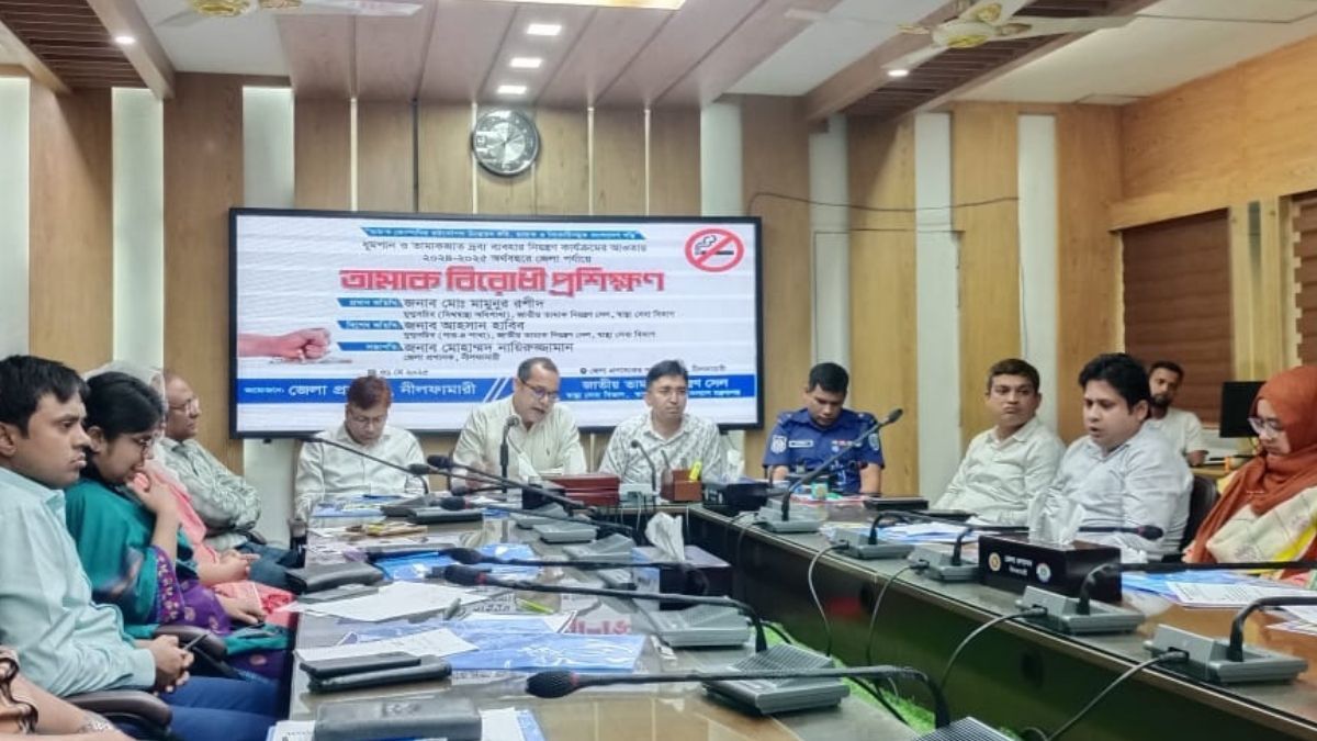 দেশে ৩ কোটি ৭৮ লাখ মানুষ তামাক সেবন করেন