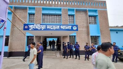 গণঅভ্যুত্থানের ১০ মাস পর কুষ্টিয়া মডেল থানার কার্যক্রম শুরু