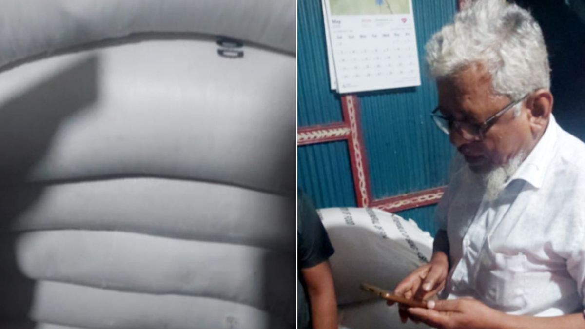 চাঁদপুরে বসতঘর থেকে বিজিএফের চাল উদ্ধার, ইউপি সদস্য গ্রেপ্তার