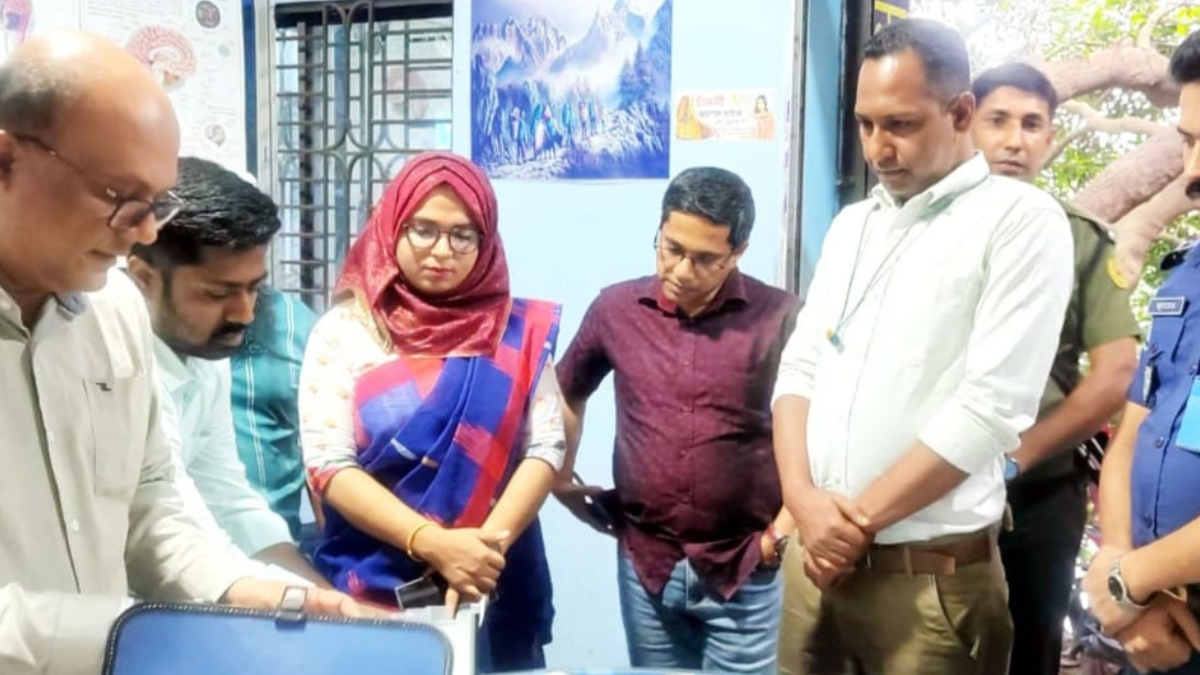 চাঁদপুরে ভুয়া ডাক্তারকে জরিমানা, ডায়াগনস্টিক সেন্টার সিলগালা