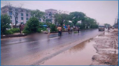 শ্রীপুরে পিকআপের ধাক্কায় পথচারী নিহত