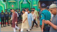 জাতীয় ঈদগাহে ঈদুল আজহার প্রধান জামাত অনুষ্ঠিত