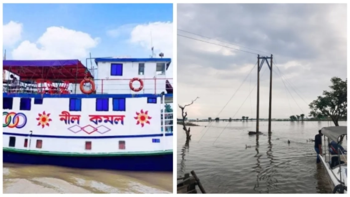 সুনামগঞ্জে হাউজবোটের ধাক্কায় বিদ্যুতের তার ছিঁড়ে বিদ্যুৎহীন ৫ গ্রাম