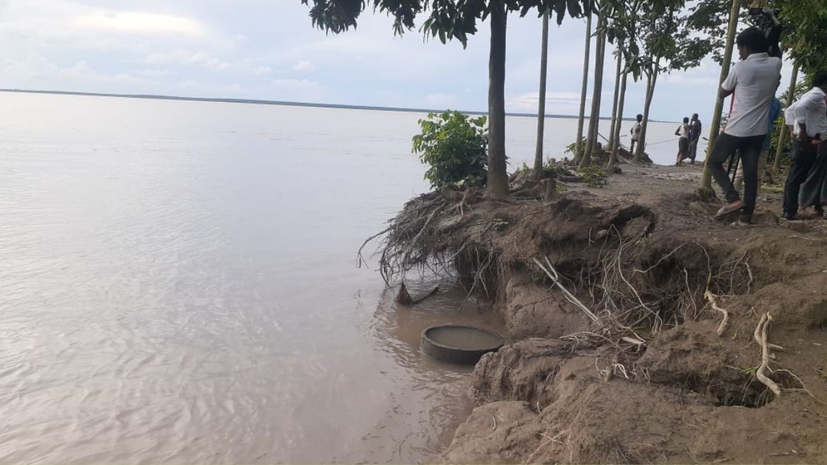তেঁতুলিয়া নদী ভাঙনে নিঃস্ব শত শত পরিবার, সংকটে জীবন-জীবিকা