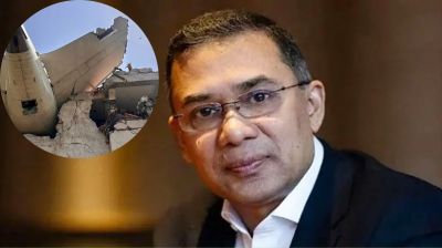 ভারতে বিমান বিধ্বস্তে প্রাণহানির ঘটনায় তারেক রহমানের শোক