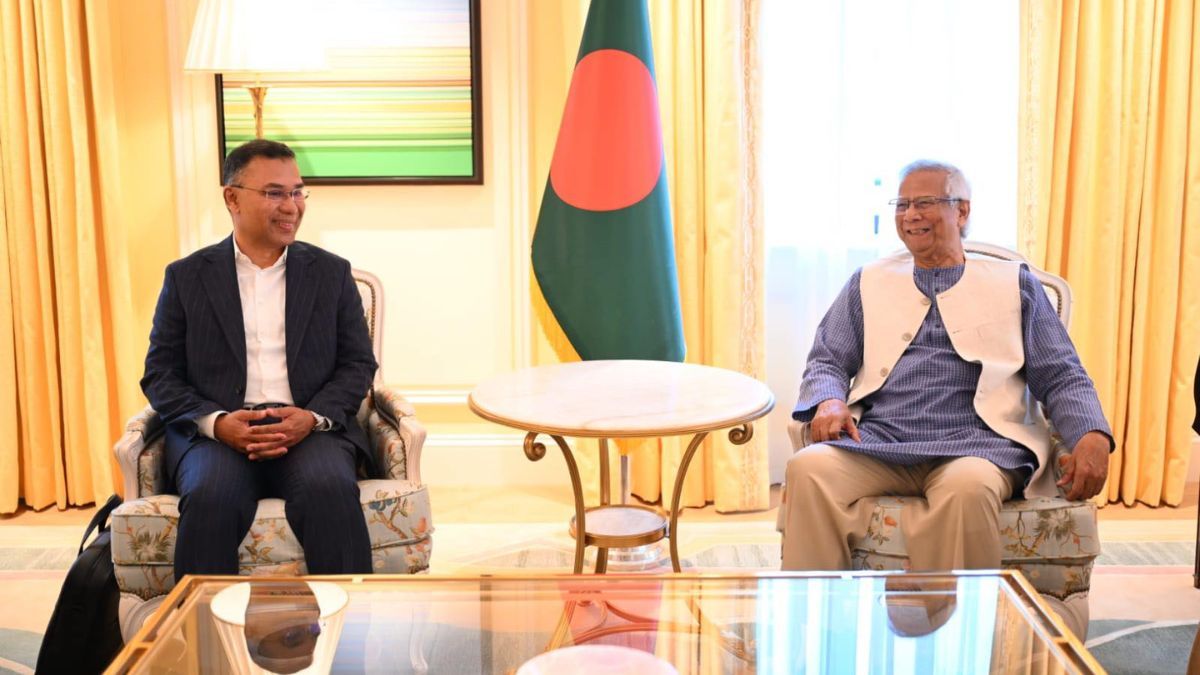 লন্ডনে ড. ইউনূস-তারেক রহমানের বৈঠক শুরু