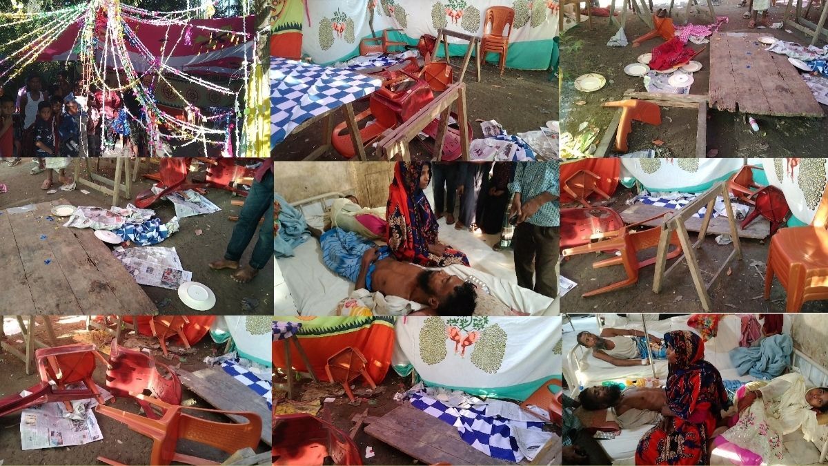 যৌতুক না পেয়ে হামলা, খাল সাঁতরে পালাল বরপক্ষ