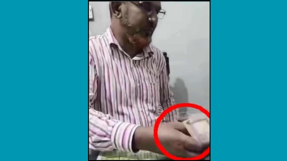 গুনে গুনে ঘুষ নেন ভূমি অফিসের সার্ভেয়ার