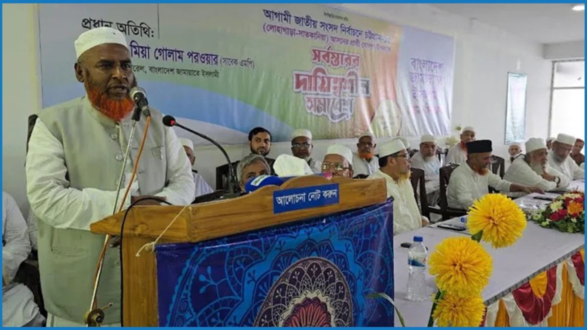 বাংলাদেশ আর কোনো বিদেশি প্রভুর কথায় চলবে না : গোলাম পরওয়ার