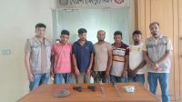 রাজধানীতে ডাকাত দলের ৫ সদস্য গ্রেপ্তার