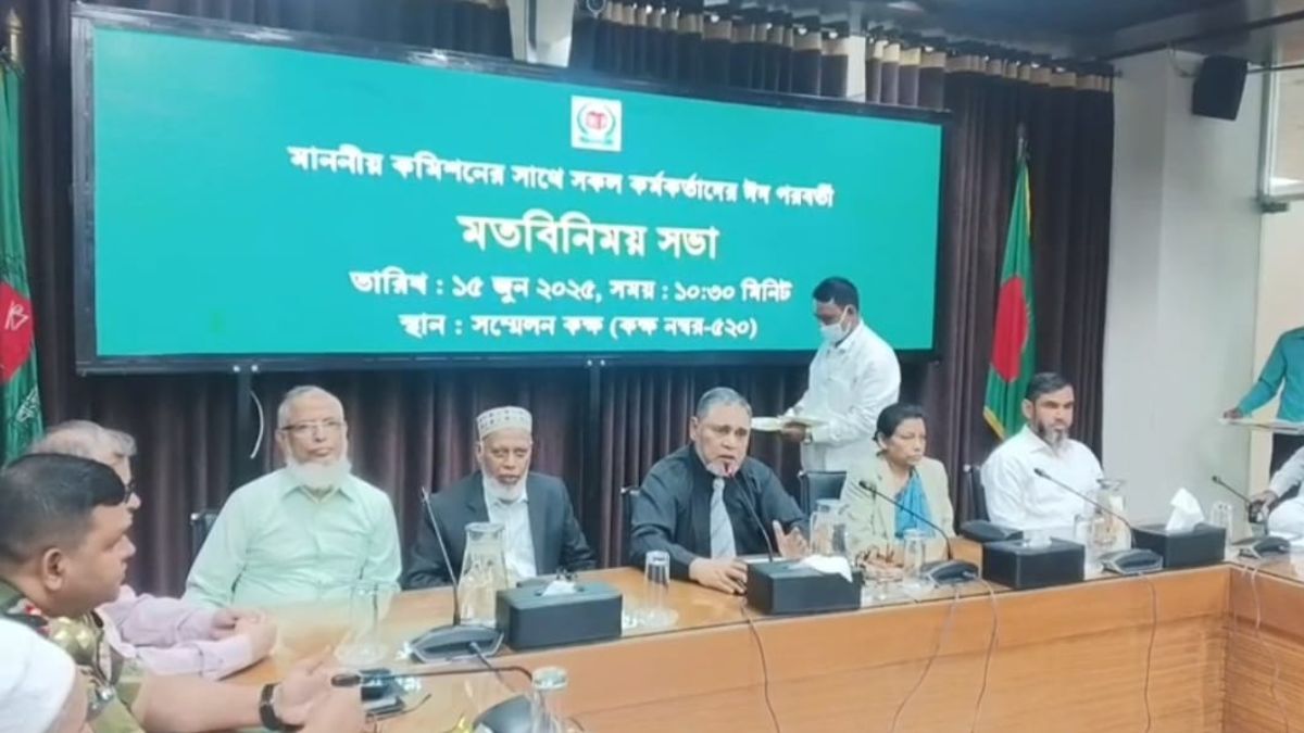 আমরা থাকব রেফারির ভূমিকায়, যারা খেলবে খেলুক : সিইসি