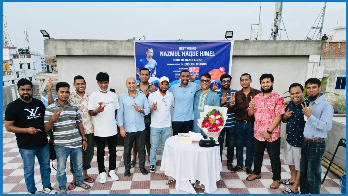 ইংলিশ চ্যানেল পাড়ি দিতে যাচ্ছেন হিমেল, চীন প্রবাসী কমিউনিটির সংবর্ধনা