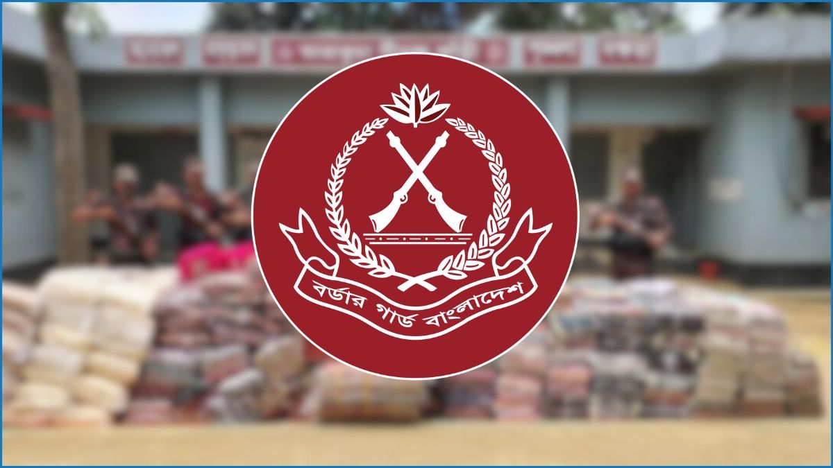 মাসজুড়ে বিজিবির অভিযানে ১৩৩ কোটি টাকার চোরাচালান পণ্য জব্দ