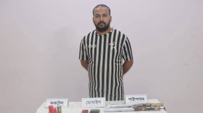 কুমিল্লায় যৌথ অভিযানে অস্ত্র-গোলাবারুদসহ যুবক আটক