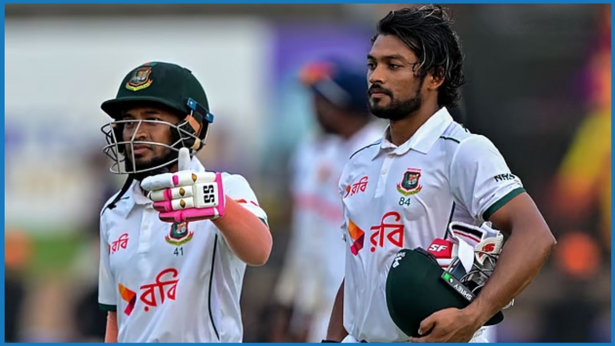 শান্ত-মুশফিকের জোড়া শতকে স্বস্তিতে বাংলাদেশ