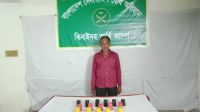 ঝিনাইদহে ককটেলসহ বিএনপি কর্মী আটক
