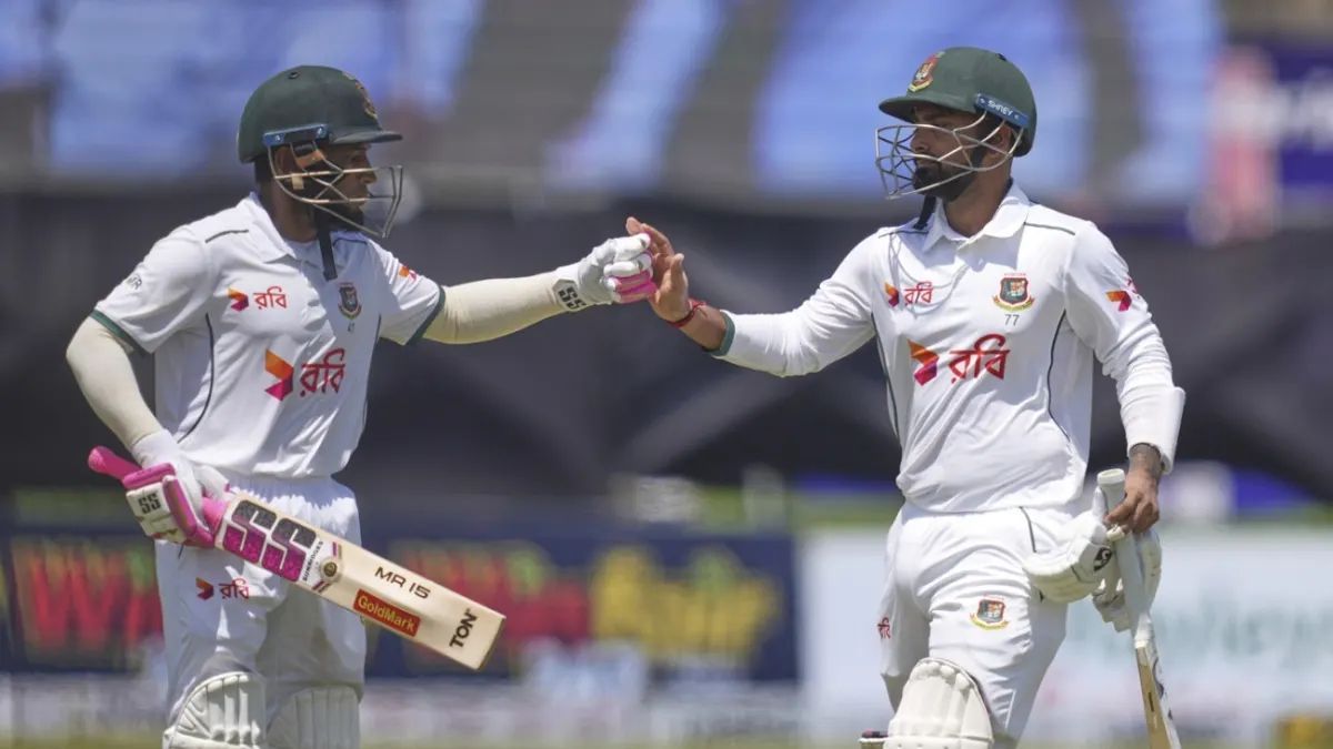 শ্রীলঙ্কার ভুলে এগিয়ে বাংলাদেশ, ব্যাটিংয়ে তাণ্ডব