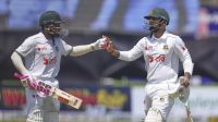 শ্রীলঙ্কার ভুলে এগিয়ে বাংলাদেশ, ব্যাটিংয়ে তাণ্ডব