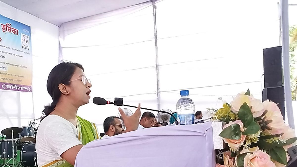 রাজনৈতিক সংস্কৃতির পরিবর্তন করতে হবে : মনিরা শারমিন