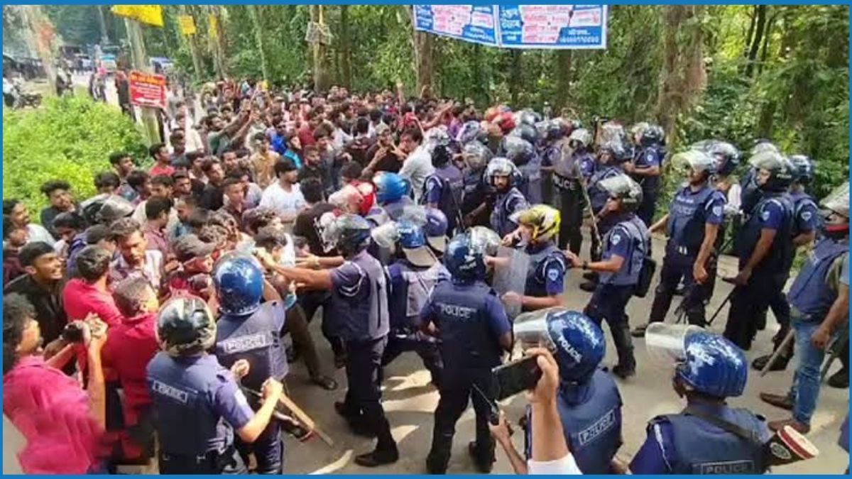 জুলাই আয়োজনে উপেক্ষিত প্রথম পুলিশি হামলার শিকার কুবি