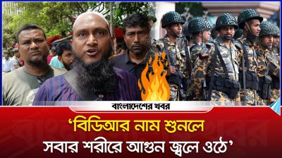 ‘বিডিআর নাম শুনলে সবার শরীরে আগুন জ্বলে ওঠে’