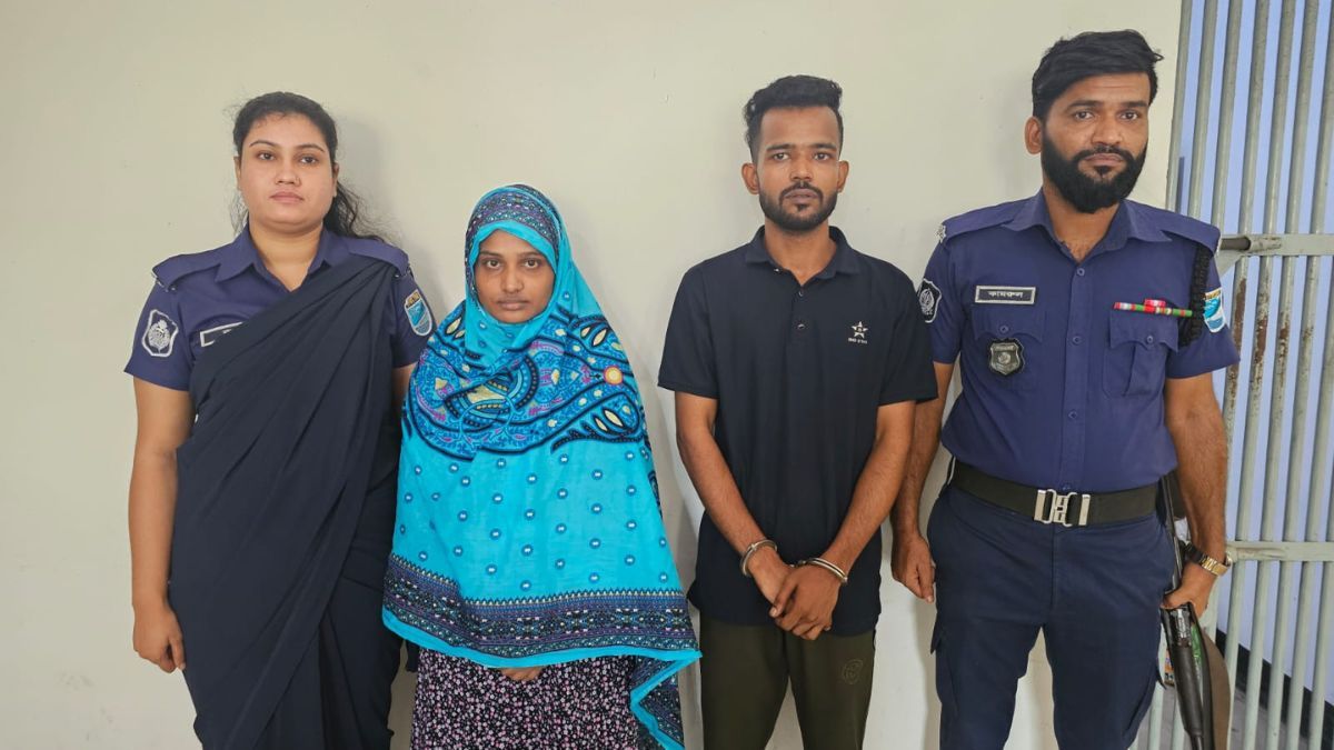 আশুলিয়ায় প্রেমের ছলে জিম্মি করে চাঁদাবাজি, নারীসহ ধরা ২