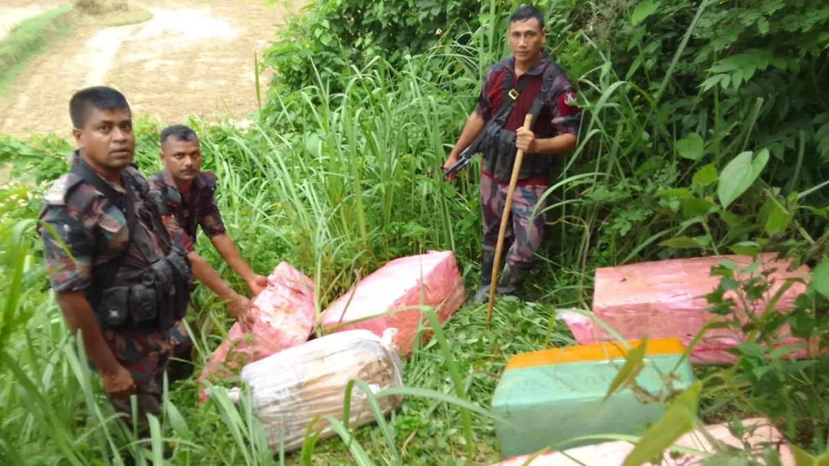 ফেনীতে ৫১ লাখ ৮৩ হাজার টাকার ভারতীয় পণ্য জব্দ