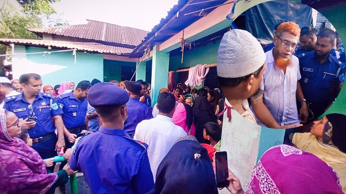প্যারোলে মুক্তি পেয়ে বাবার জানাজায় স্ত্রী হত্যা মামলার আসামি