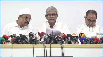 নির্বাচিত সরকারের সঙ্গে কাজ করতে চায় চীন : মির্জা ফখরুল